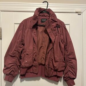 Athleta Bomber Jacket with Hood